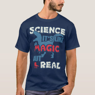 T-shirt Les enfants Dinosaur & T-rex science comme des che