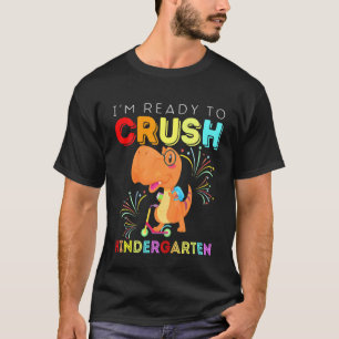 T-shirt Les Enfants Dinosaure Je Suis Prêt À Écraser Scoot