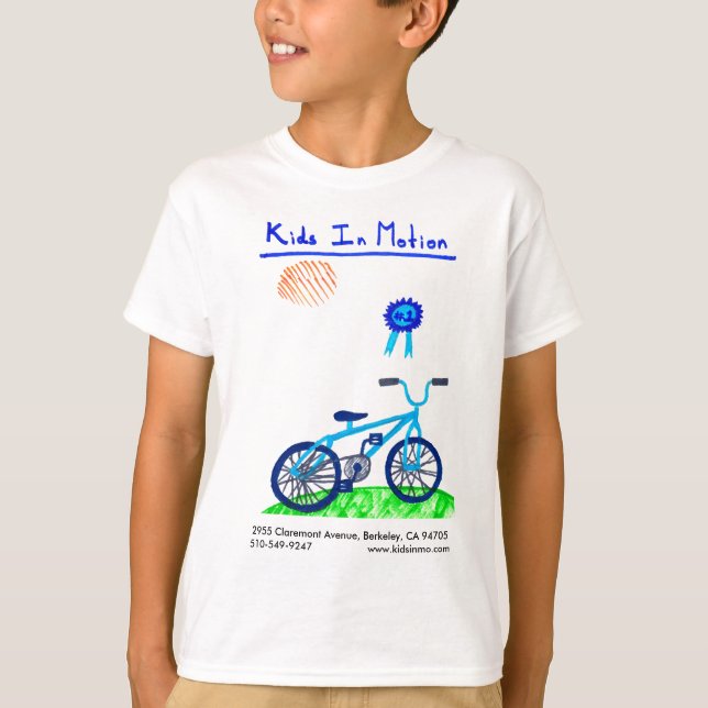 T-shirt Les enfants d'Olivia dans la chemise de mouvement (Devant)