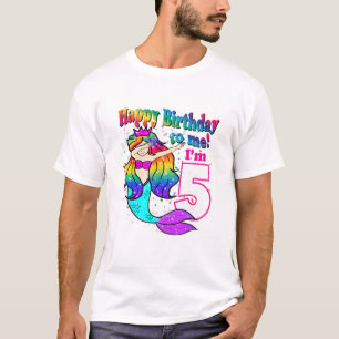 T-shirt Les Enfants, Heureux Anniversaire Pour Moi ! Je su