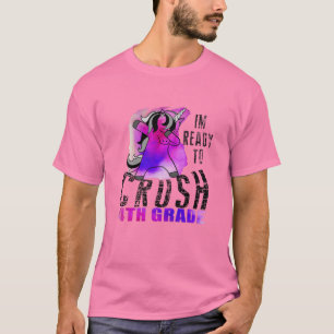 T-shirt Les Enfants Je Suis Prêt À Écraser La 4Ème Qualité