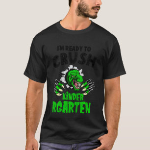 T-shirt Les Enfants Je Suis Prêt À Écraser La Maternelle D