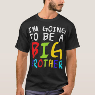 T-shirt Les Enfants, Je Vais Être Un Grand Frère
