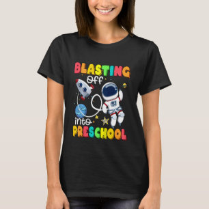 T-shirt Les Enfants Qui S'Enfuient À L'École Préscolaire R