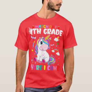 T-shirt Les enfants regardent dehors 4e année Je viens mec
