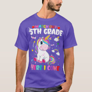 T-shirt Les enfants regardent dehors 5e année Je viens mec