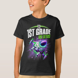 T-shirt Les enfants rentrent à l'école en première 1re ann