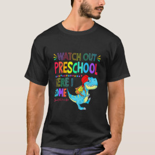 T-shirt Les enfants s'attendent à ce que la maternelle arr