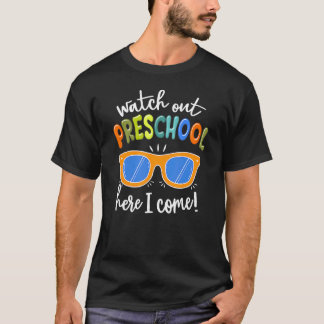 T-shirt Les Enfants Veillent À L'École Préscolaire Le Prem