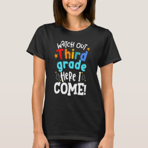 T-shirt Les Enfants Veulent Troisième Année Je Viens Les G
