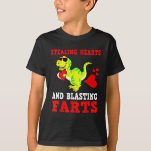 T-shirt Les Enfants Volent Les Coeurs Et Les Pâtes Qui En