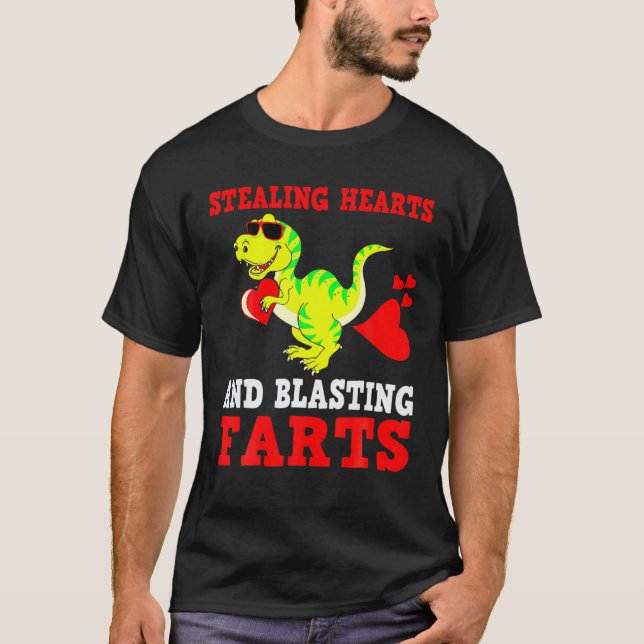 T-shirt Les Enfants Volent Les Coeurs Et Les Pieds De Brûl (Devant)