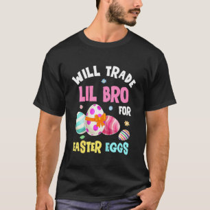 T-shirt Les Enfants Vont Échanger Petit Frère Pour Les Oeu