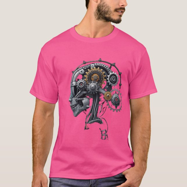 T-shirt Les engrenages de la pensée (Devant)