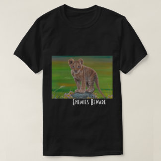 T-shirt Les ennemis prennent garde de T des hommes