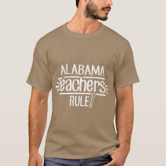 T-shirt Les enseignants de l'Alabama