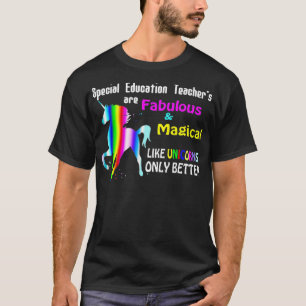 T-shirt Les enseignants de l'éducation spéciale sont fab
