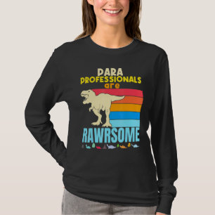 T-shirt Les Enseignants Paraprofessionnels Sont Un Thé Din