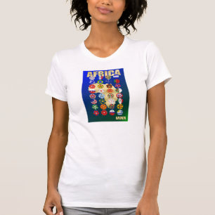 T-shirt Les équipes de qualification pour le football 201