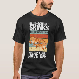 T-shirt Les Espèces Bleues Tonguées Sont Comme Des Espèces