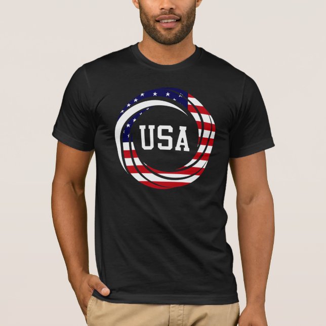 T-shirt LES Etats-Unis (Devant)