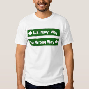 T-shirt Les États-Unis Chemise de plaque de rue de maniè