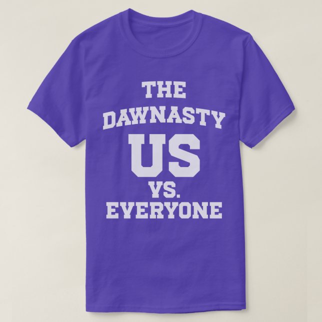 T-shirt Les Etats-Unis contre tout le monde 1 (Design devant)