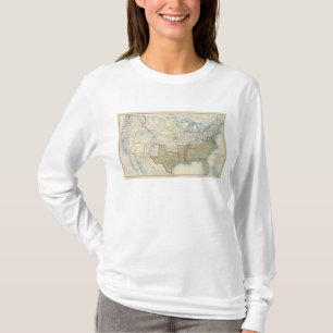 T-shirt Les Etats-Unis en juin 1861