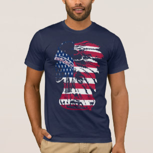 T-shirt les Etats-Unis indiens par des bros de Rogers