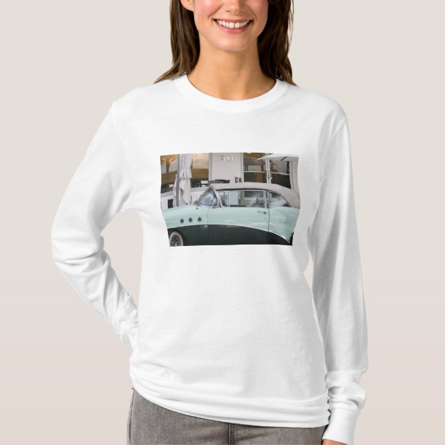T-shirt Les Etats-Unis, la Floride, Miami Beach : Beach du (Devant)