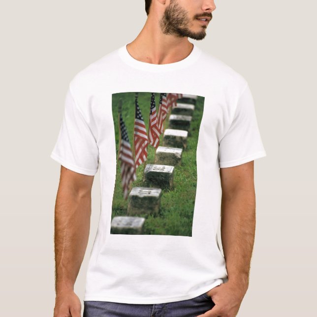 T-shirt Les Etats-Unis, Pennsylvanie, Gettysburg. Guerre (Devant)