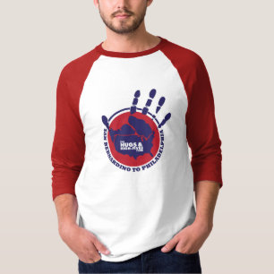 T-shirt Les étreintes et les High5s USA voyagent - le