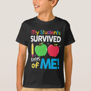 T-shirt Les Étudiants Ont Survécu 100 Jours De Moi 100E Jo
