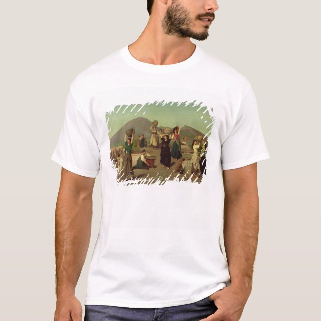 T-shirt Les excavations à Pompeii, 1865 (Devant)