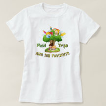 Les excursions sur le terrain sont mon préféré