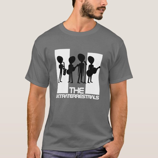 T-shirt Les extraterrestres, Alien (Devant)