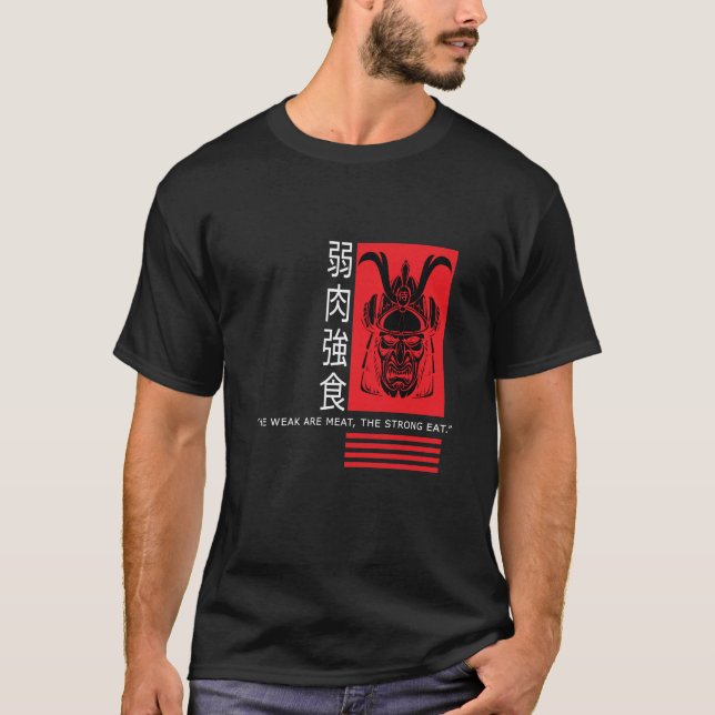T-shirt Les faibles sont la viande, Les forts  (Devant)