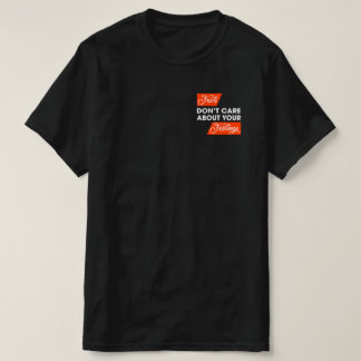 T-shirt Les faits ne se soucient pas de vos sentiments pol