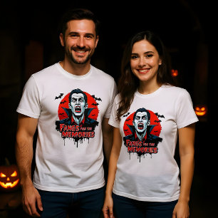 T-shirt Les Fangs Pour Les Souvenirs Halloween Scary Vampi