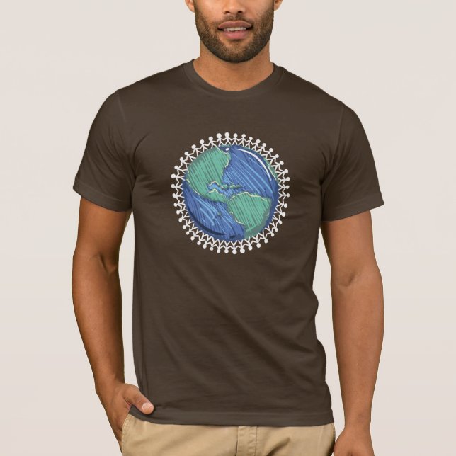 T-shirt Les fantômes héritent de la terre (Devant)