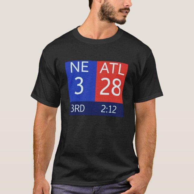 T-shirt Les Faucons 28-3 Plomb Essentiel (Devant)