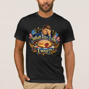 T-shirt Les Faux Paux et Citation Discutable de Kennedy en