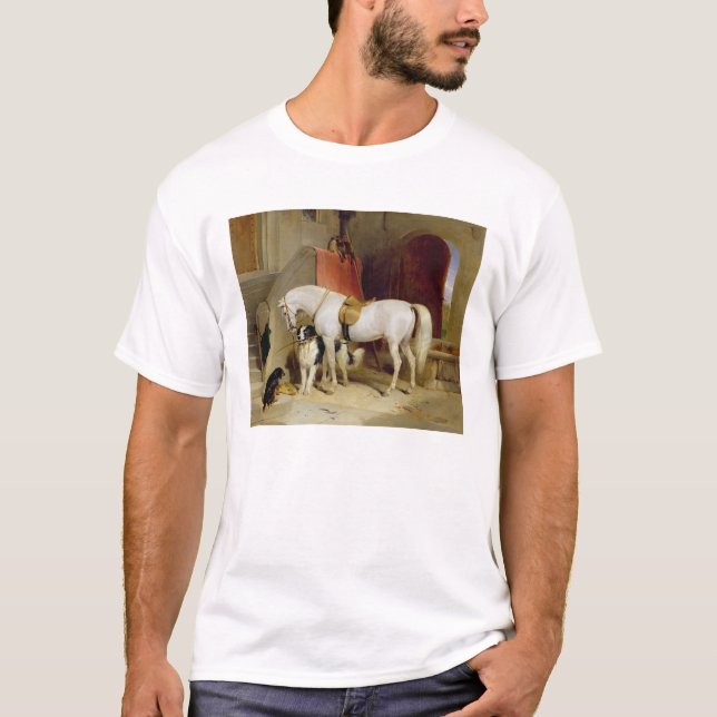 T-shirt Les Favoris de Prince George (huile sur toile) (Devant)
