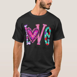 T-shirt Les femmes aiment Grandy Vie des coeurs Saint-Vale