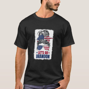 T-shirt Les femmes, allons à Brandon drôle, mon petit cu