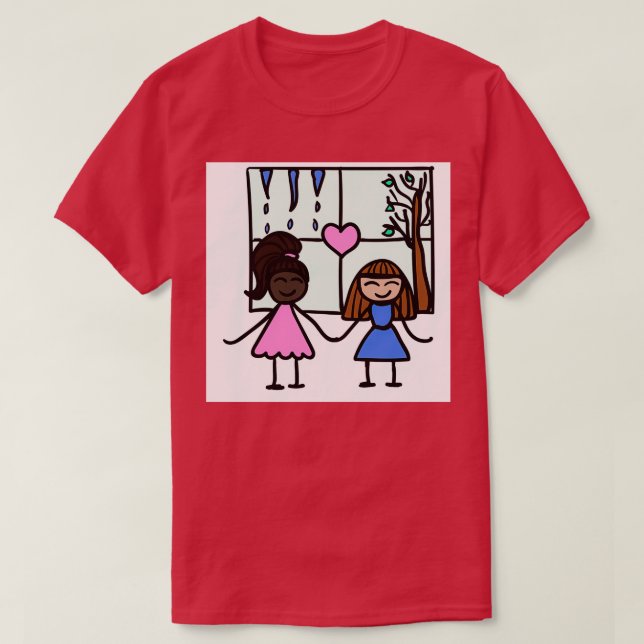 T-shirt Les femmes amoureuses (Design devant)
