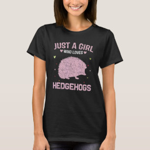 T-shirt Les Femmes Animales Juste Une Fille Qui Aime Les H