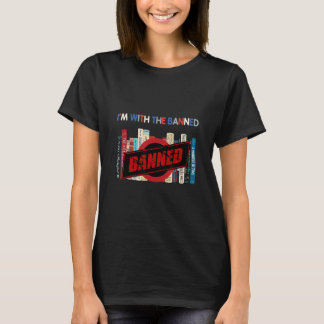 T-shirt Les femmes avec l'interdiction, livres interdits 2