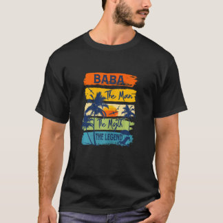 T-shirt Les Femmes Baba L'Homme Le Mythe La Légende Beach 
