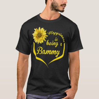 T-shirt Les Femmes Bammy Cadeau Le Bonheur Est Être Bammy